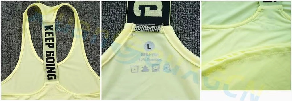 Summer Women Gym Sports Vest Sleeveless Shirt Fitness Running Clothes Sexy Tank Tops Workout Yoga Singlets Quick Dry Tunics