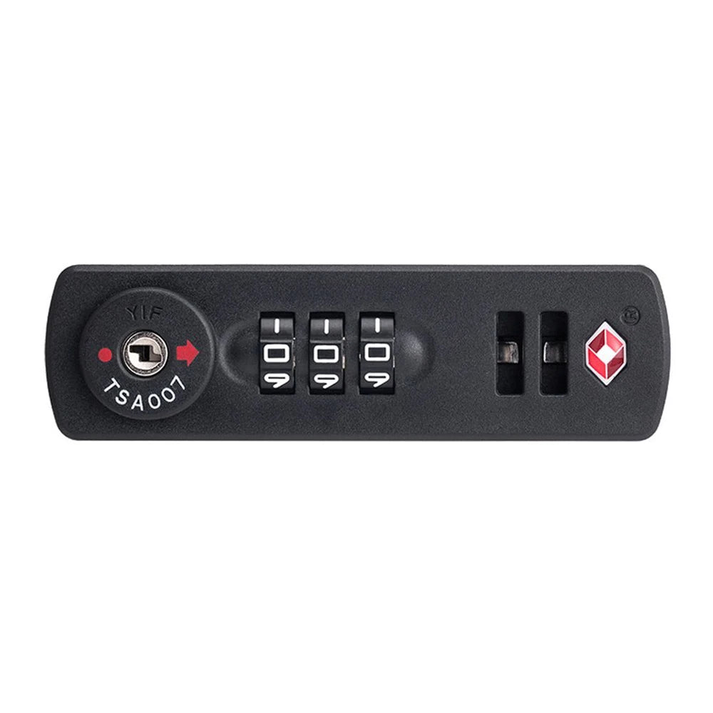 3 Digits TSA Steel Wire Lock Combination Padlock Customs Code Lock Anti-Theft Travel Abroad Luggage Bag Suitcase Trolley Case