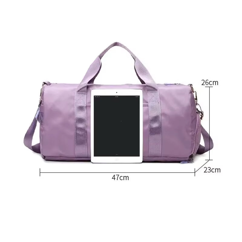 Elevate Your Fitness Journey with Our Outdoor Waterproof Nylon Sports Gym Bag - Perfect for Men and Women!